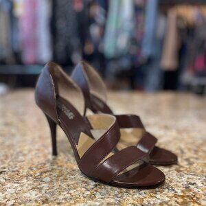 D'Orsay Asymetric Strap Pumps